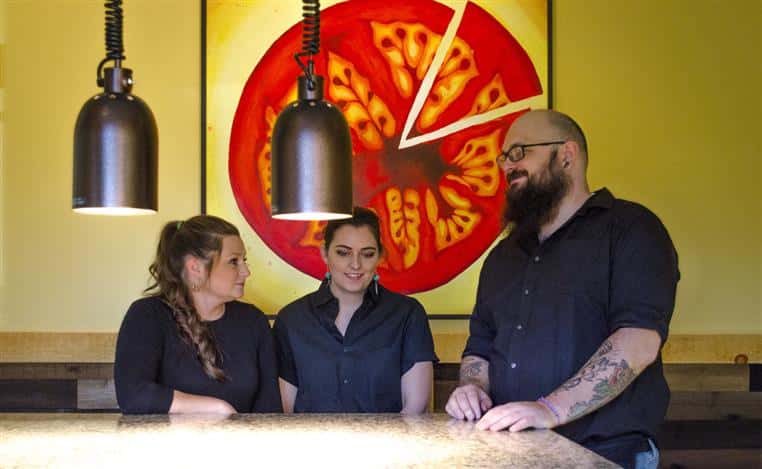 three employees