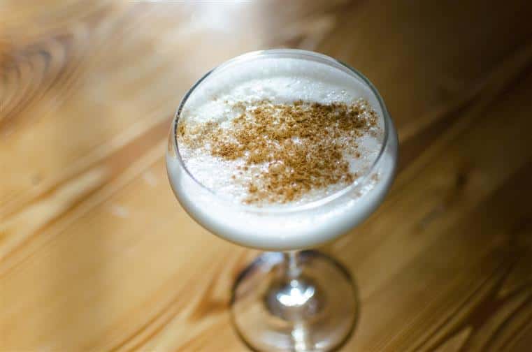 Craft cocktail in glass