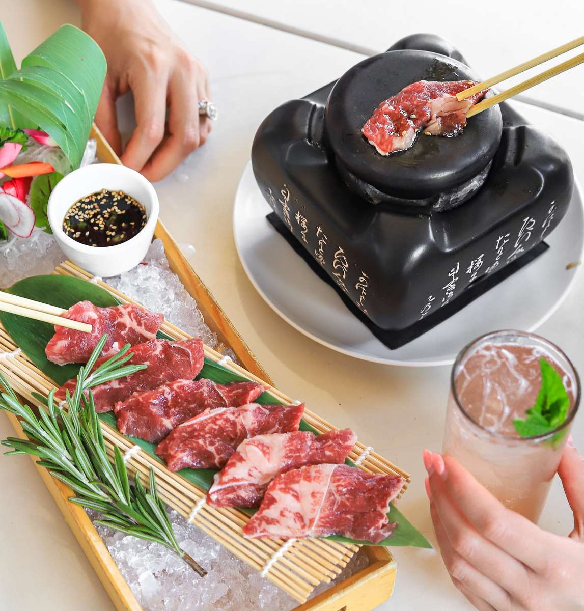 Cast Iron How To Cook Japanese Wagyu Steak Cooking Sirloin Steak - Main Image