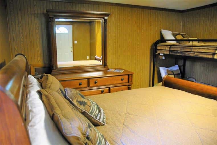 upper unit beds with vanity