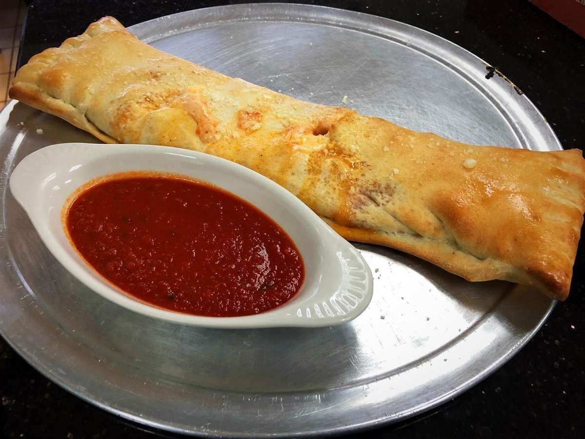 Veggie Prima Stromboli or Calzone - Medium - Pizza/ Stromboli/ Calzones -  Healthy Garden & Gourmet Pizza - Restaurant in NJ