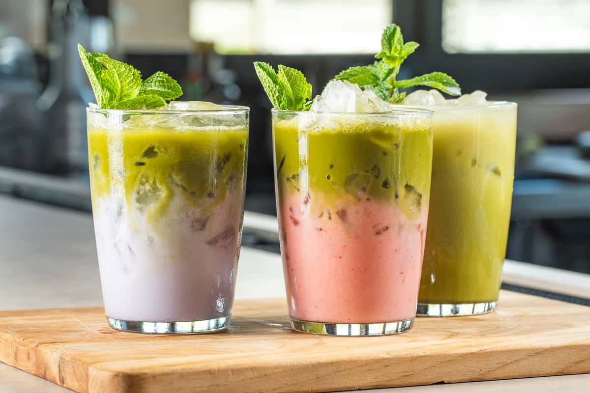 Matcha Lattes