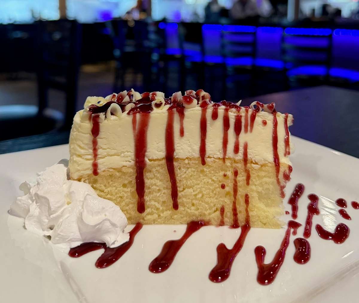 Dessert menu