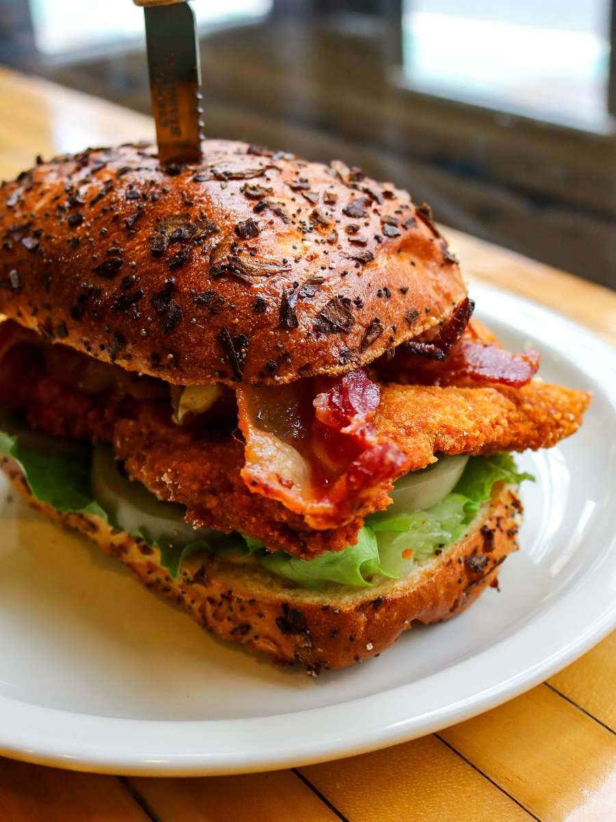 Chicken Schnitzel BLT