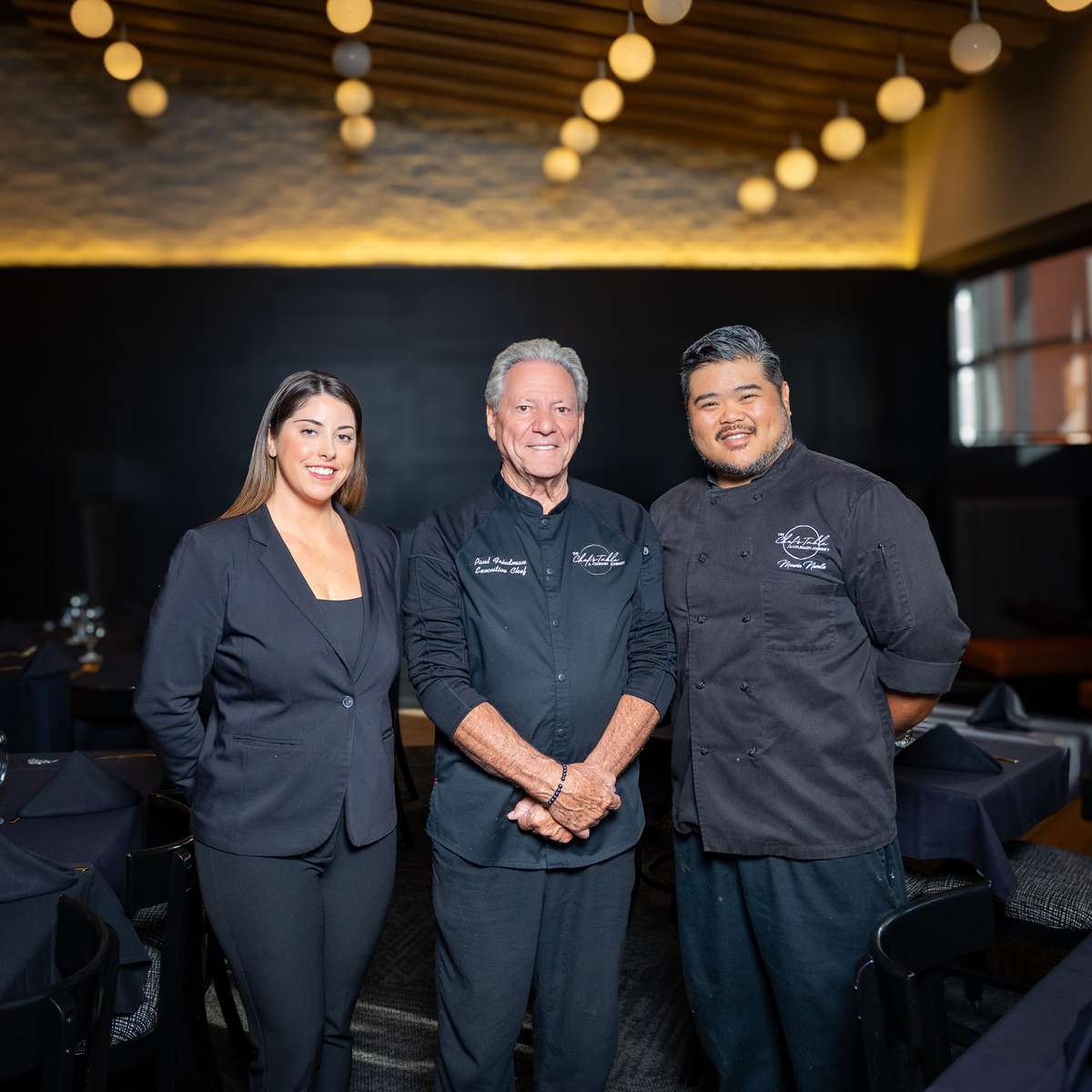 Chef Paul, Chelsey, and Marvin
