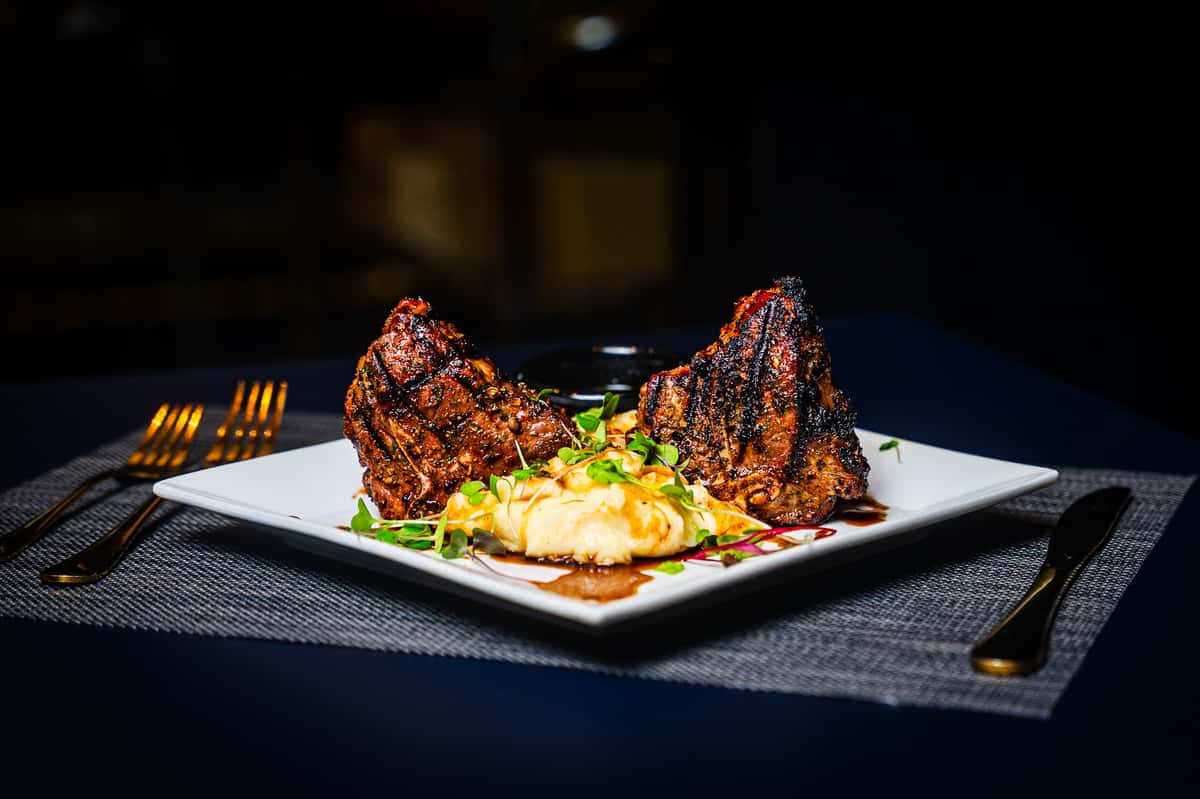 Karoo Lamb Steak Dish