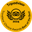 Tripadvisor 2024 Traveler's Choice Award Best of The Best