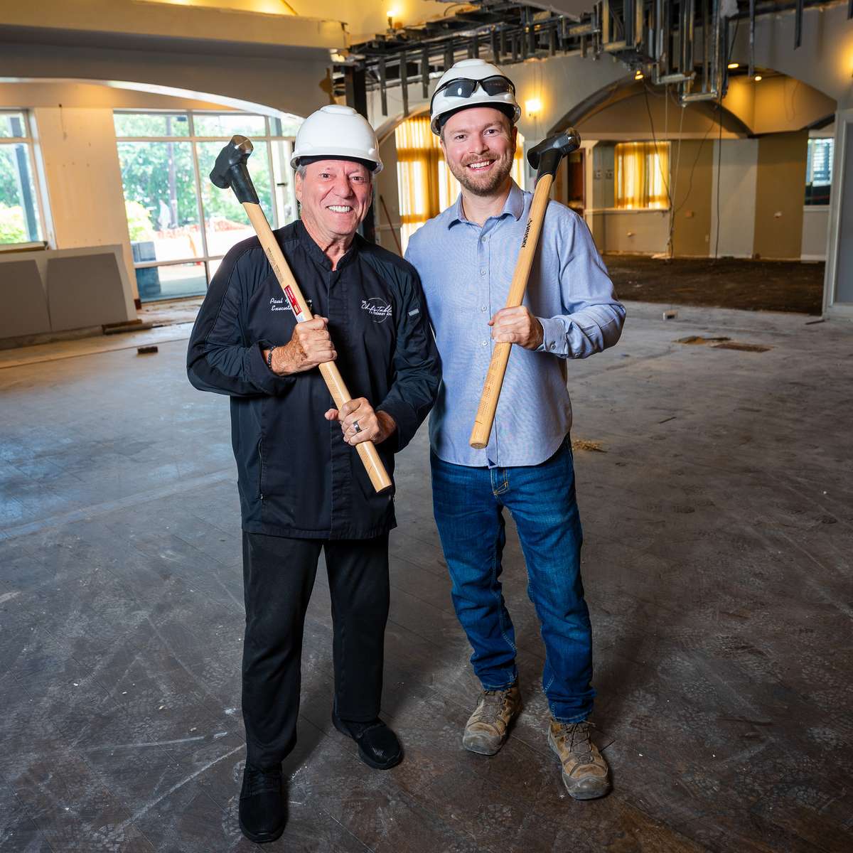 Chef Paul and Kyle Friedman