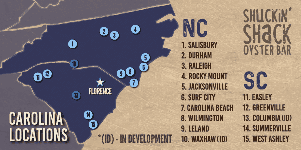 Shuckin’ Shack Looks To Expand South Carolina Presence With Growth in Florence