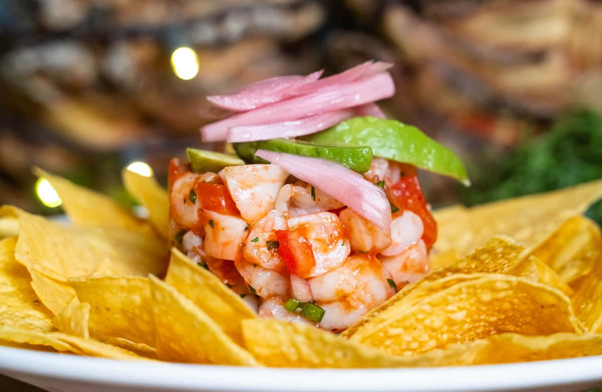 Shrimp Ceviche Tower 2