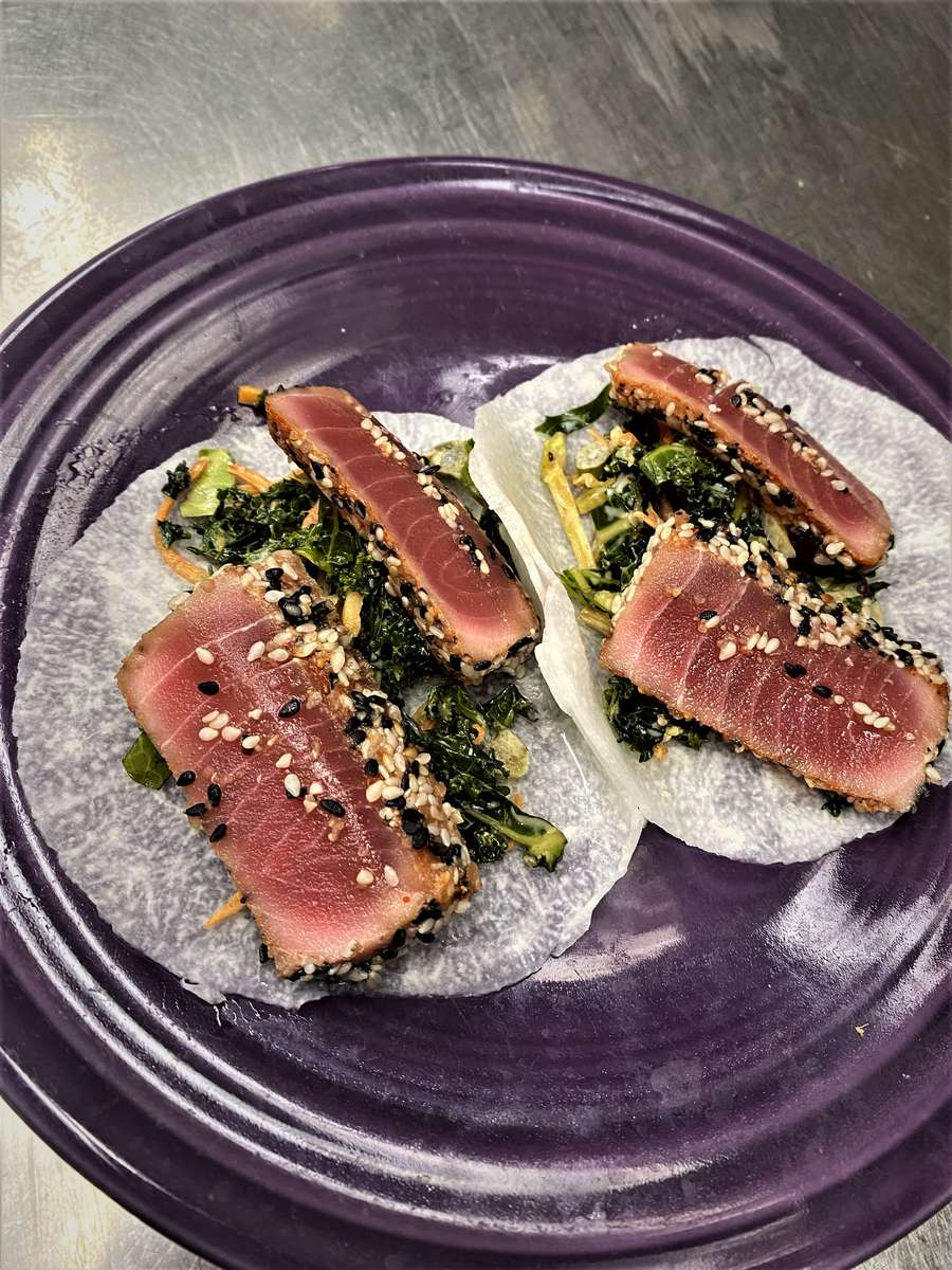Tuna taco
