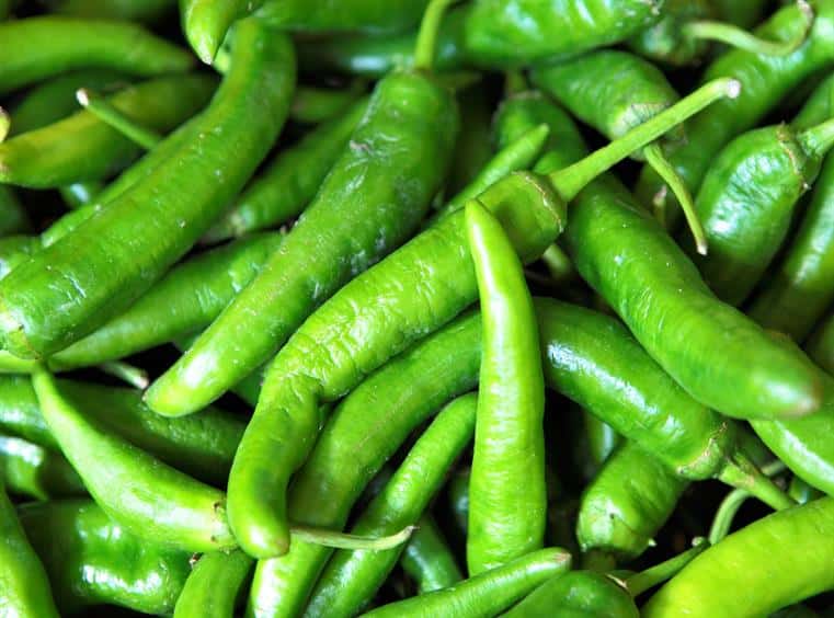 green chiles