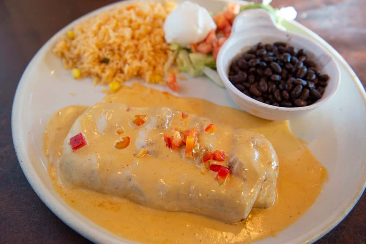 Chimichangas - MEXICAN RESTAURANT - GREEN BAY MEXICAN CUISINE