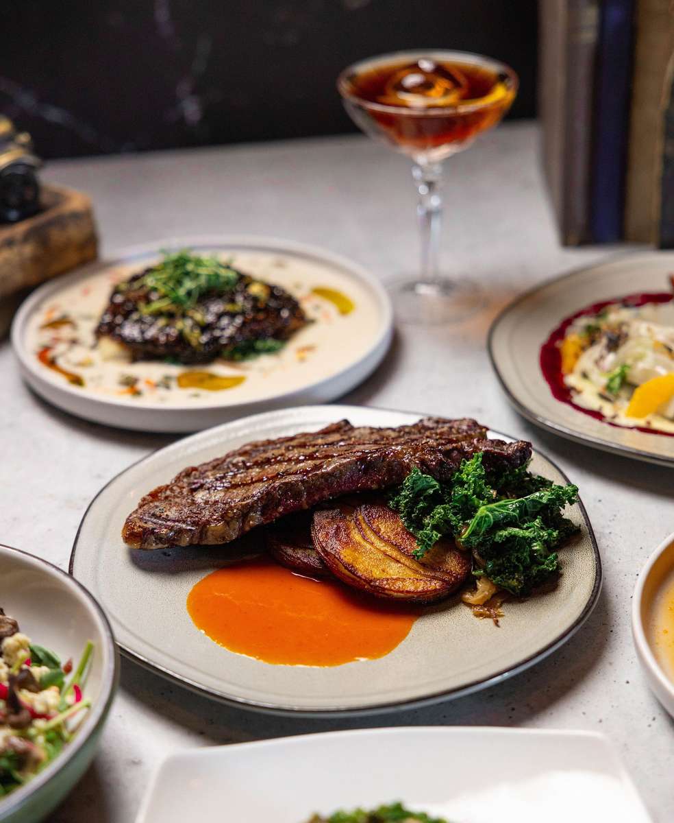 Dinner and cocktails at Prohibition in Murray Utah