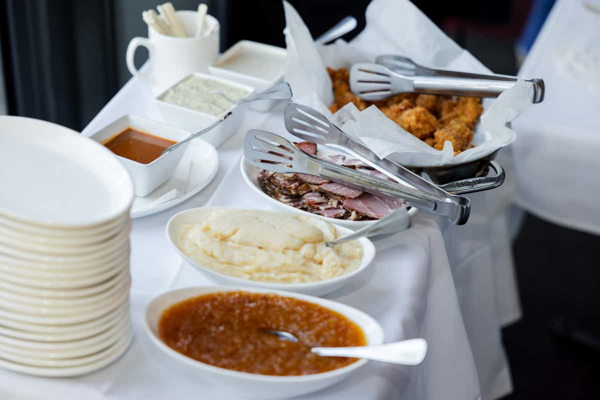 catering spread