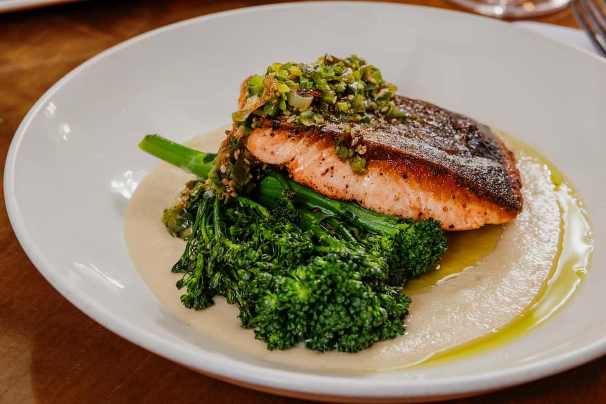 Salmon with Broccolini