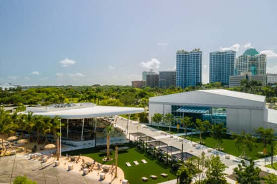aerial view of bayshore club