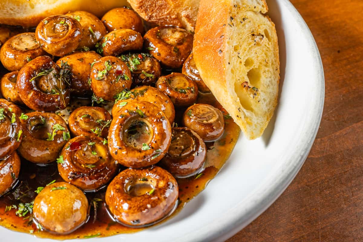 Bourbon Mushroom Appetizer
