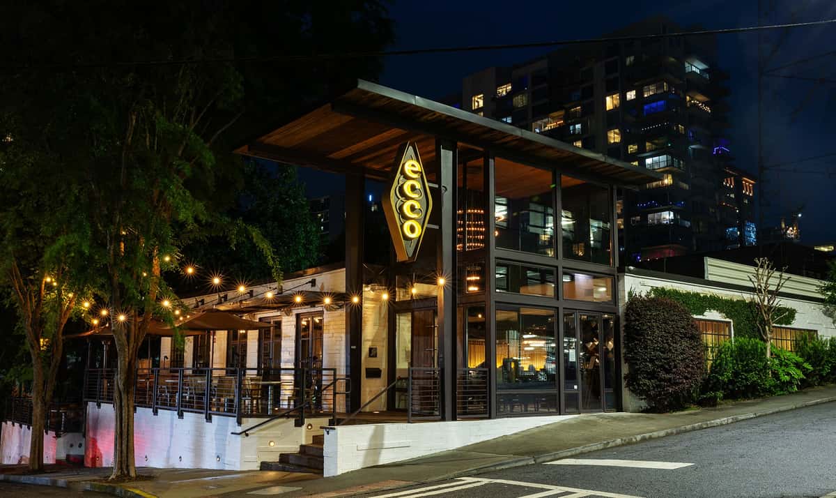 The Exterior of Ecco Midtown