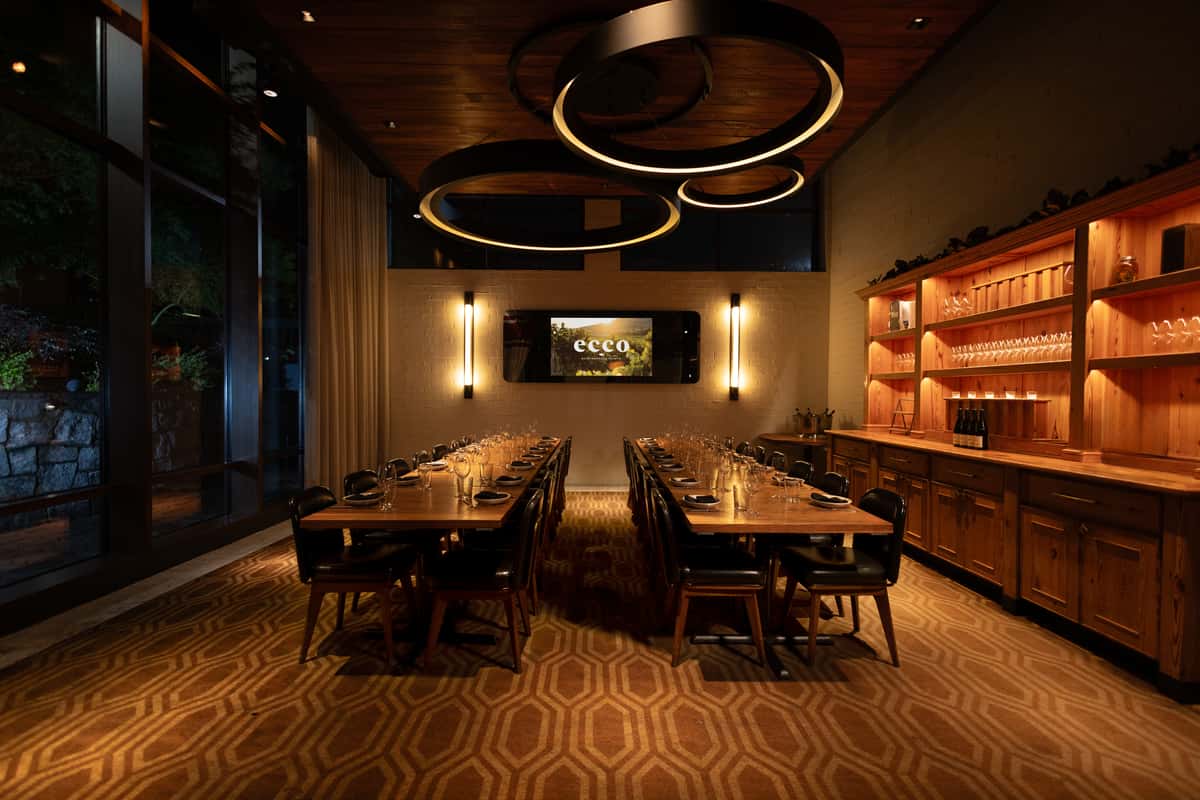 private dining space