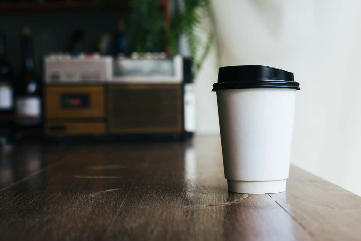 to go cup of coffee