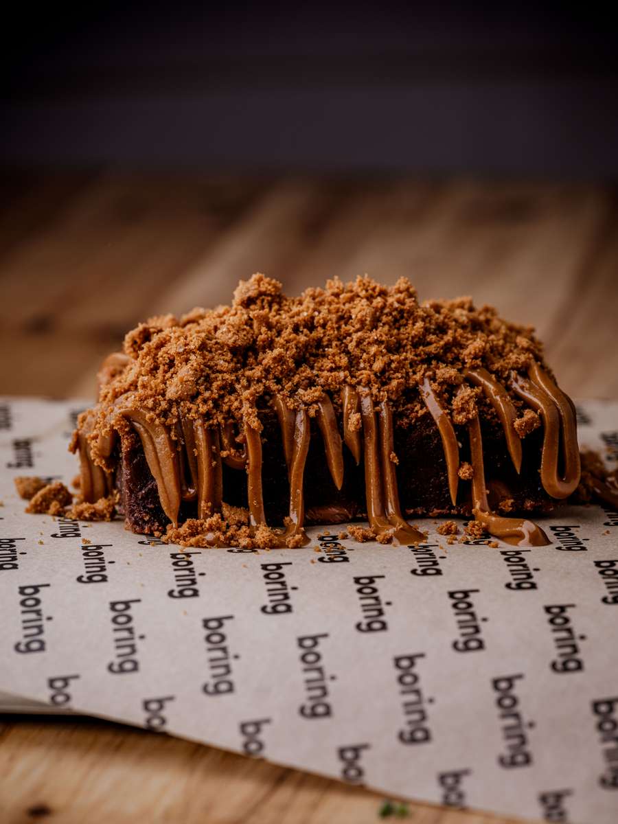Biscoff brownie