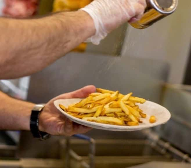 Hand Cut French Fries  Andy's East Coast Kitchen