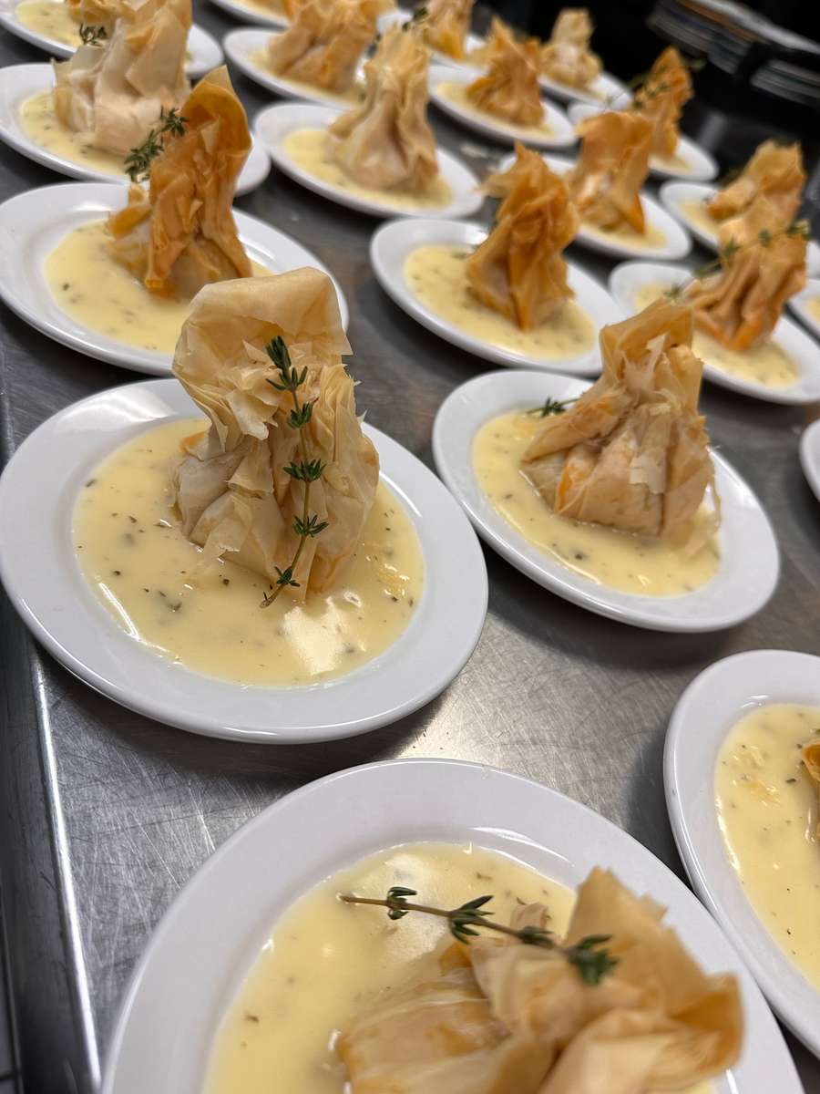 Mushroom Beggars Purse hors d'Houvres