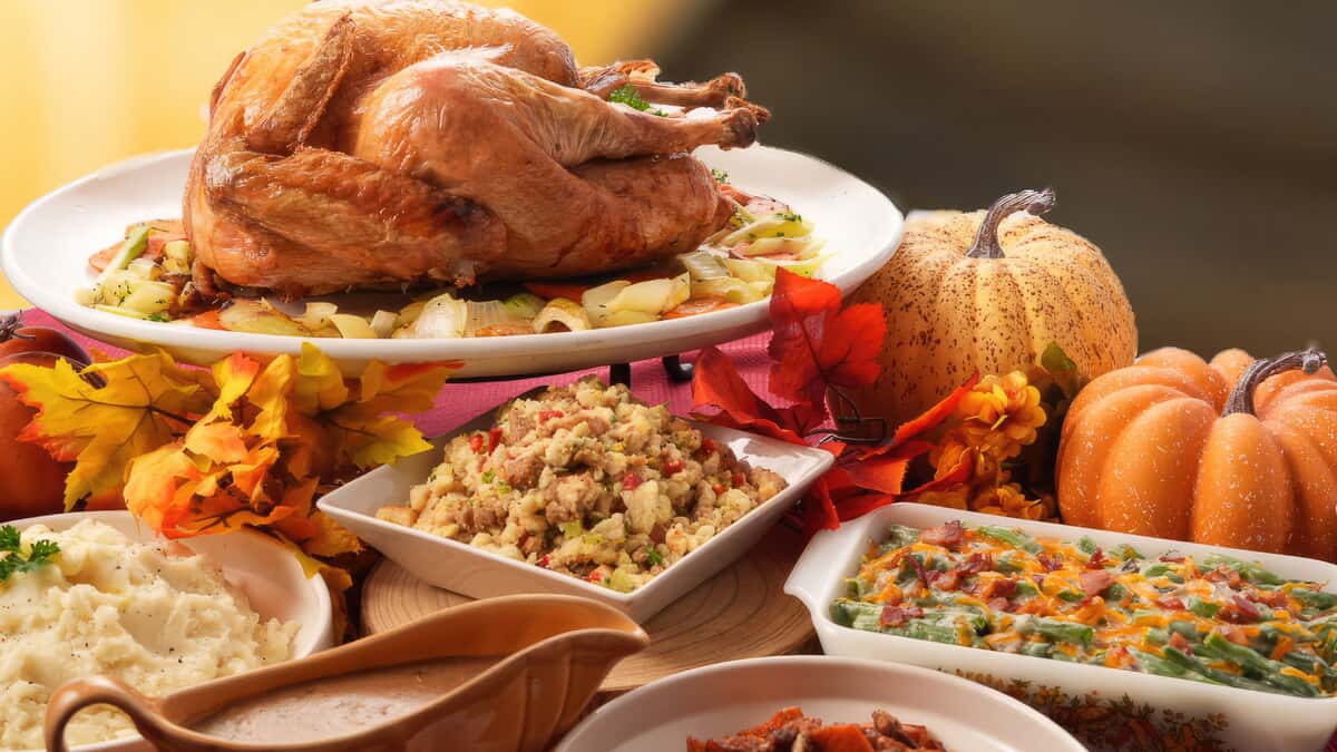 Assorted Holiday foods