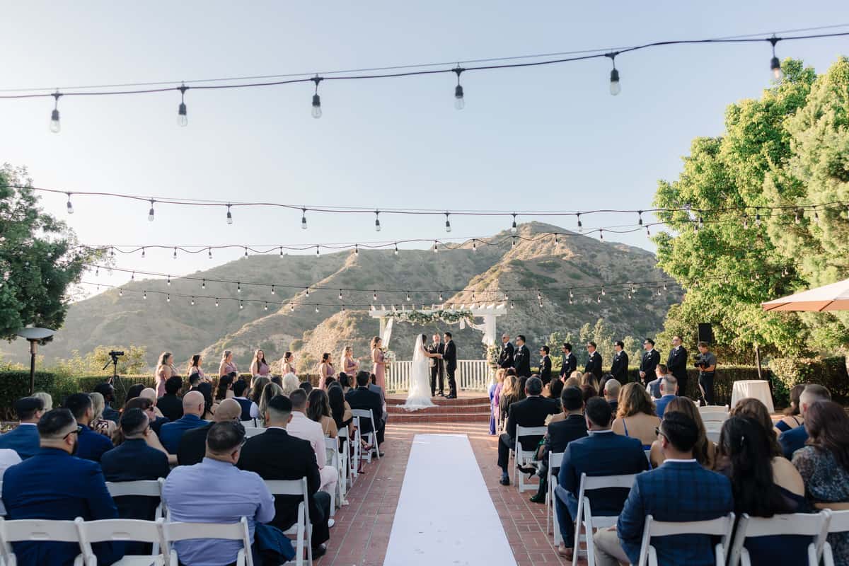Wedding with a View in Burbank