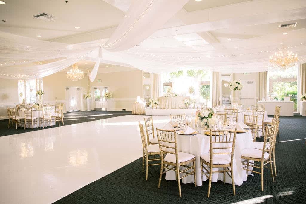 Mountain View Dining Room in white