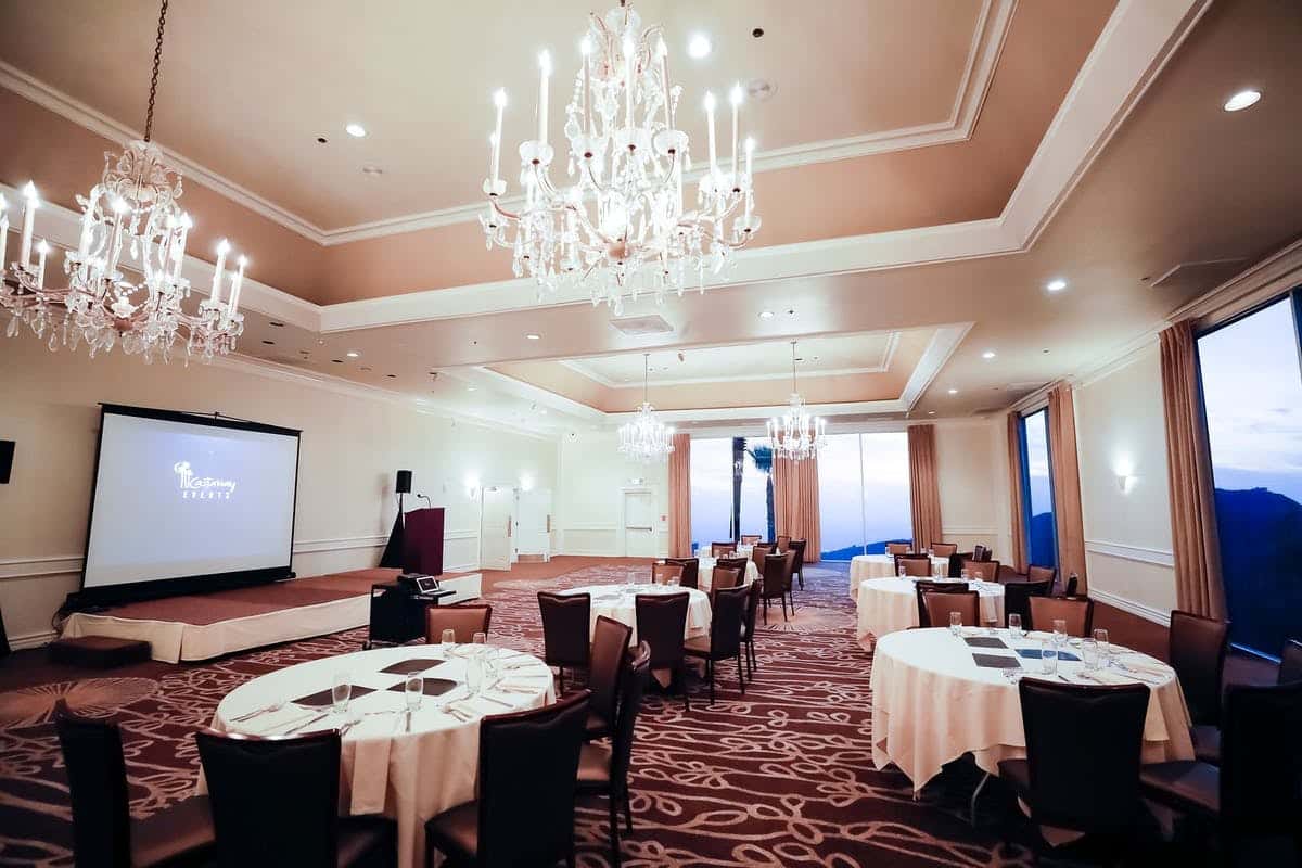 Corporate Expo event in the Verdugo Hall