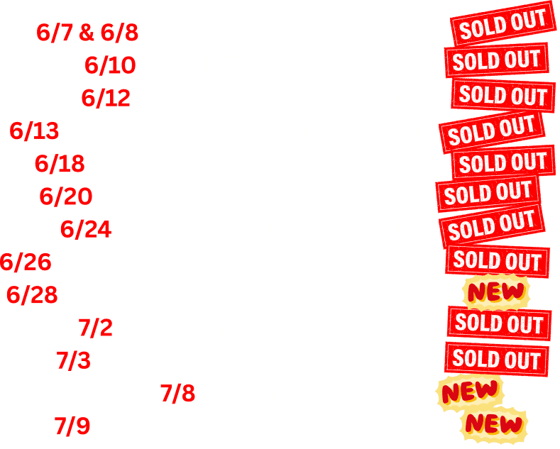 Tuna Tour Dates