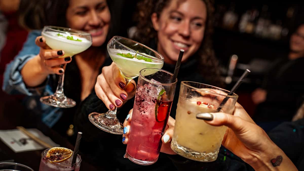 Cheering drinks