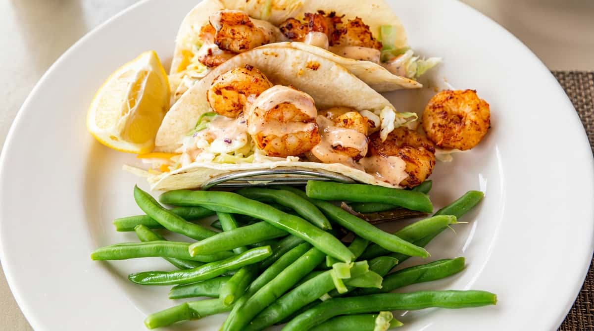 shrimp tacos