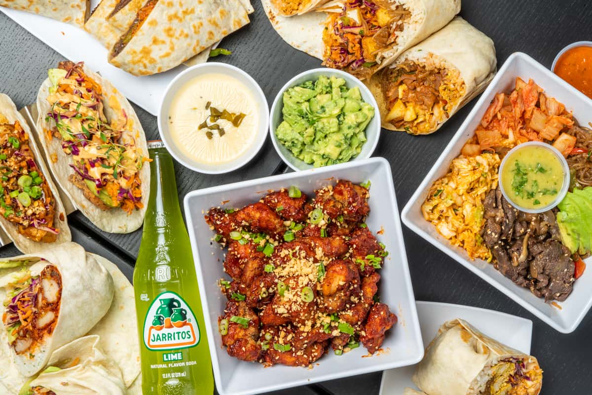 Korean Fried Chicken and other Mexican Food