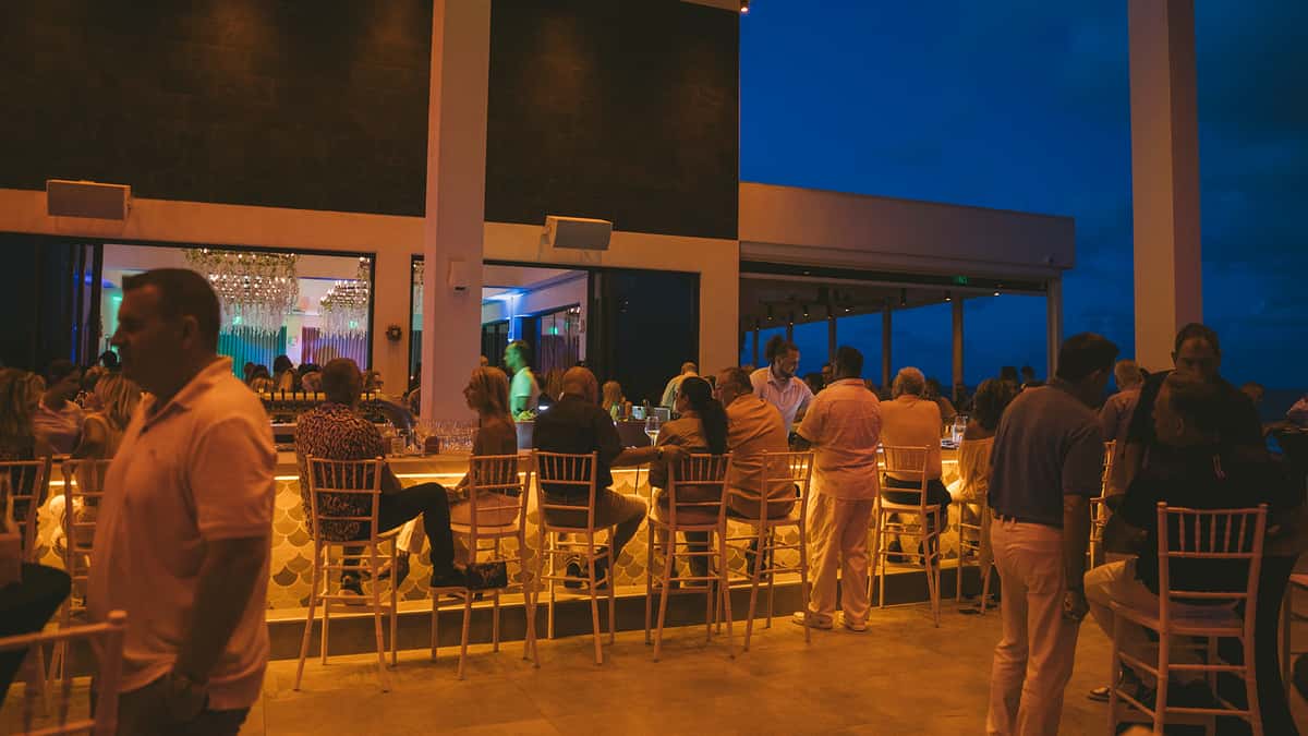 patio private event