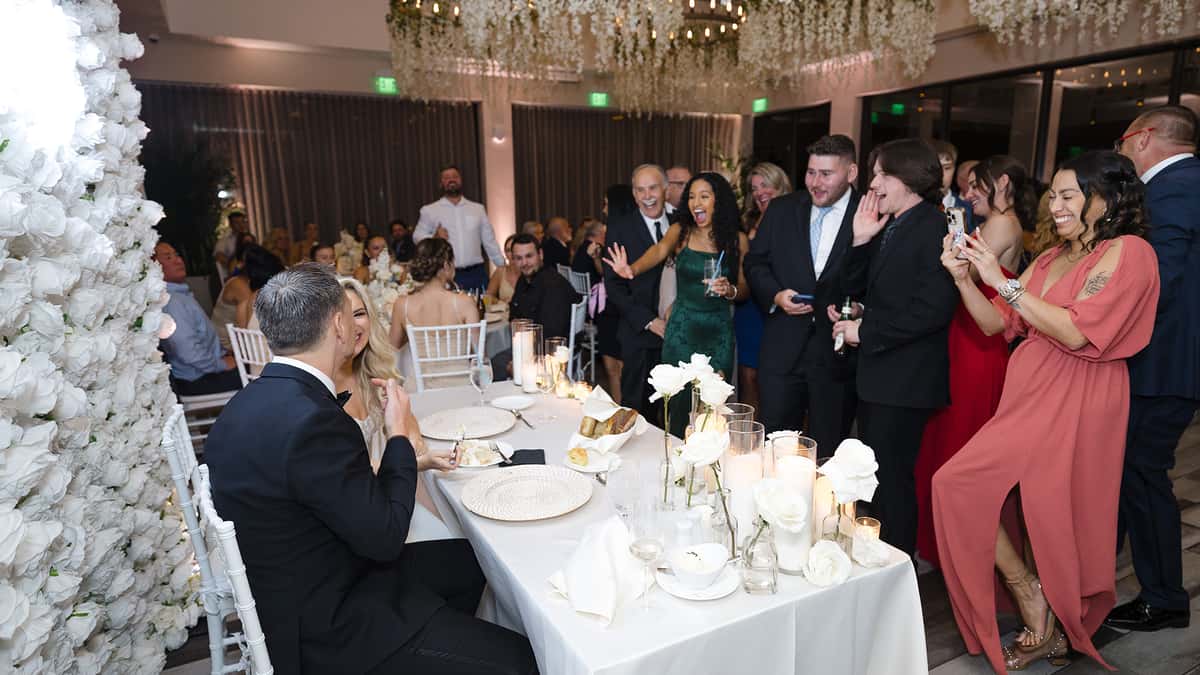 catered reception