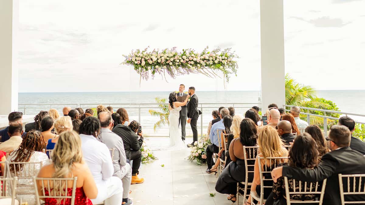 Oceanic Pompano Oceanfront Wedding