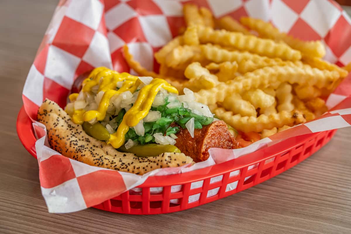 polish sausage combo meal
