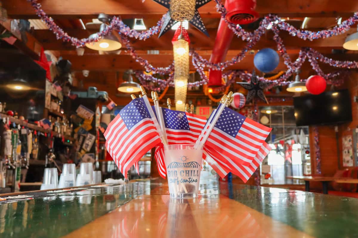 Big Chill Surf Cantina Glory Daze Popup Bar