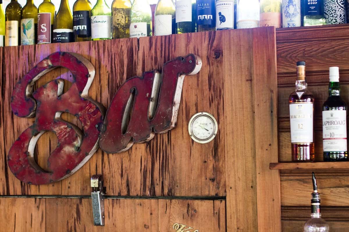 Vintage Bar sign 