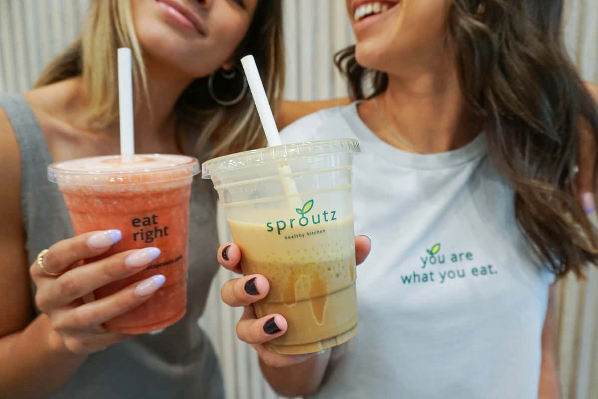 healthy food with friends sproutz brickell