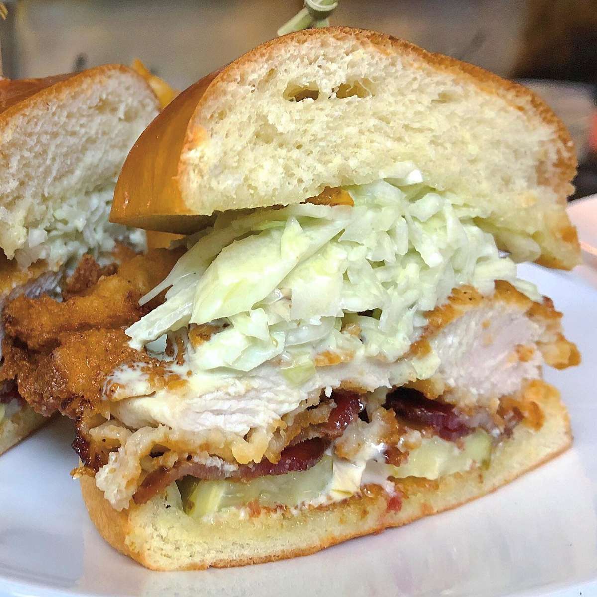 Buttermilk Fried Chicken Sandwich Brunch Menu Stonebridge Restaurant American Restaurant