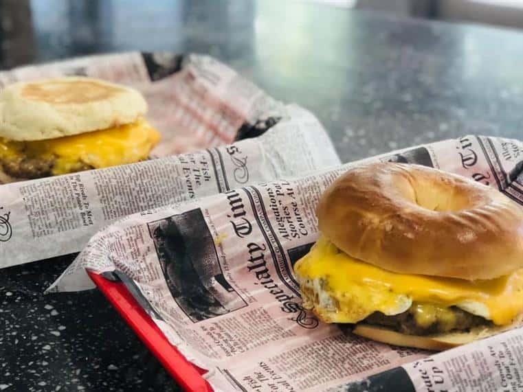 breakfast sandwiches
