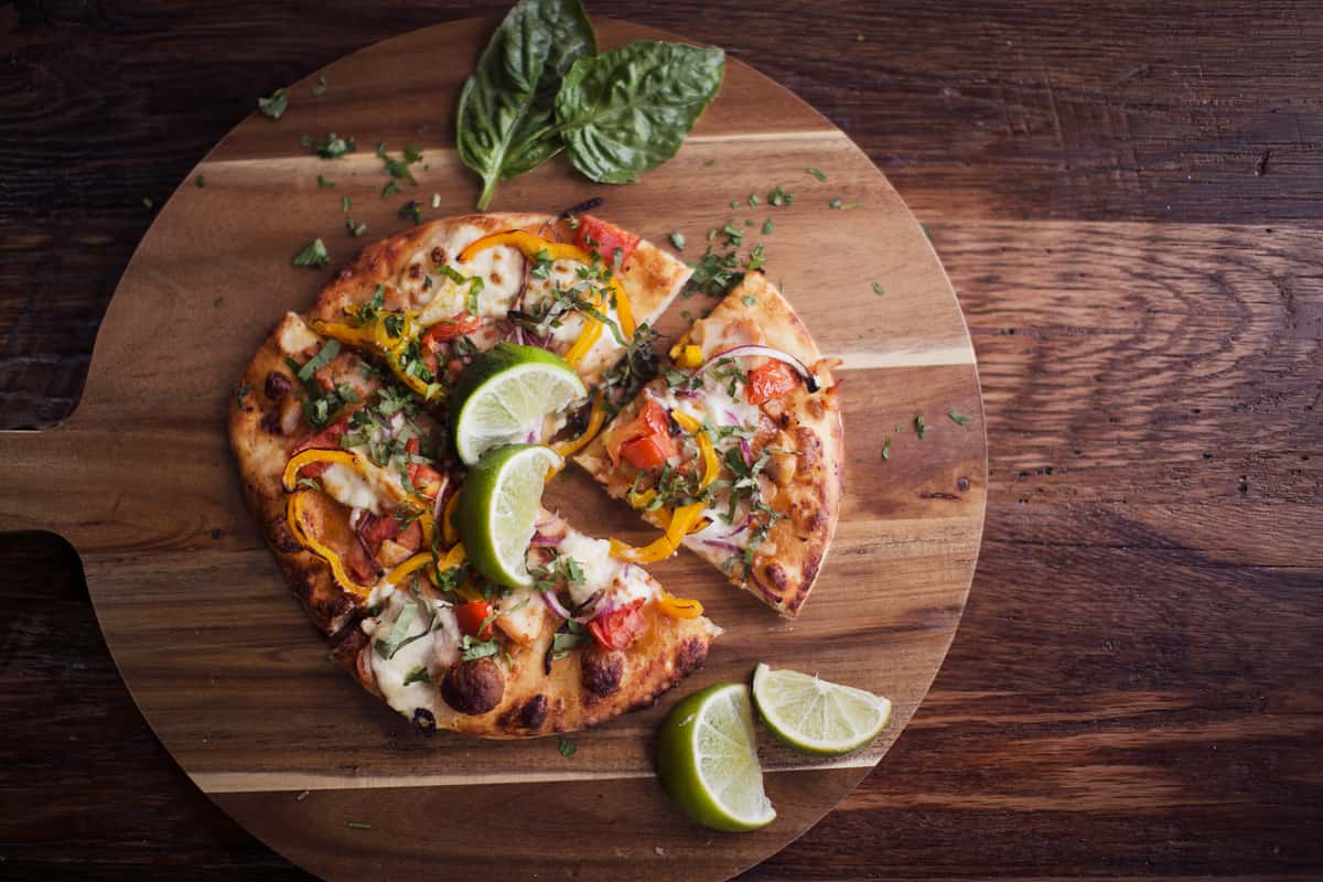 Thai pizza