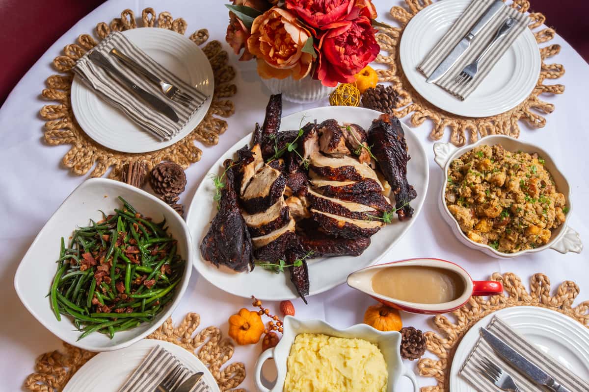 thanksgiving spread