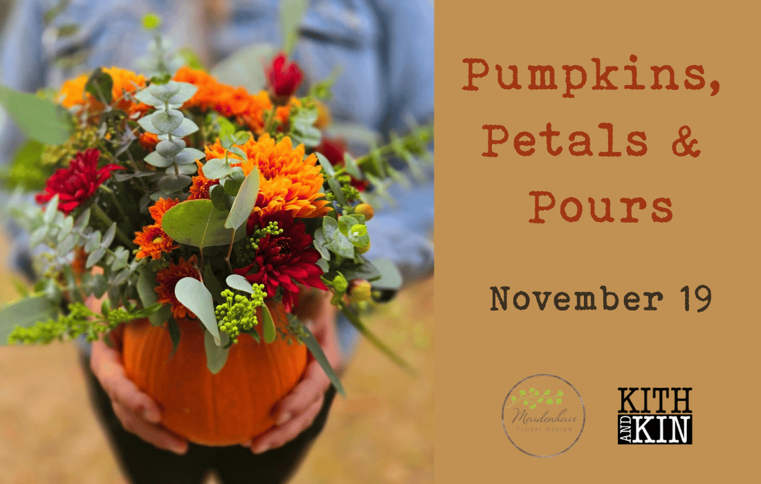 Fall Flower arrangement clas