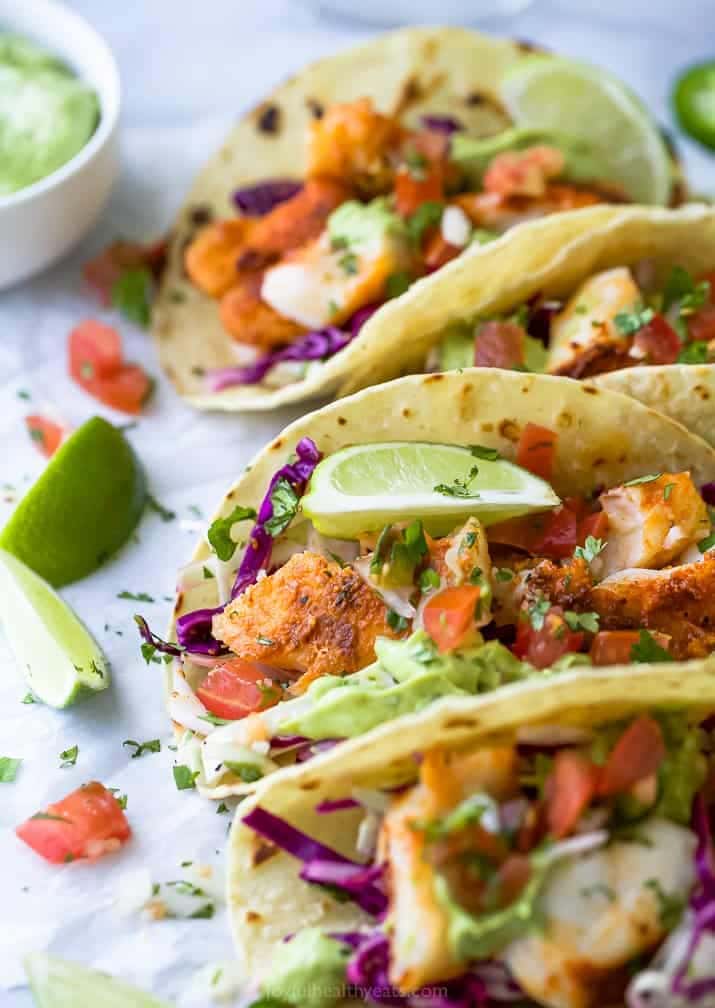 chicken taco with lime