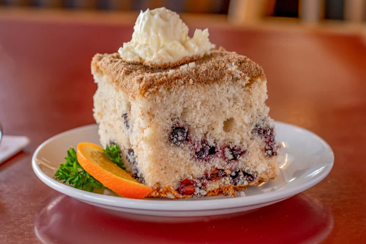 Blueberry cake